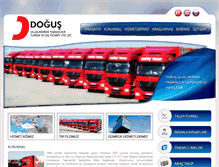 Tablet Screenshot of dogustrans.com